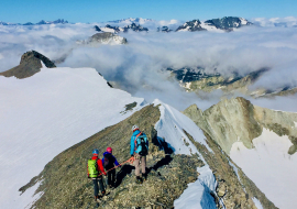 Alpinisme avec Laurent Boniface à Bessans