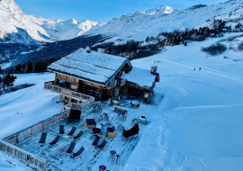 L'Alpage d'Augustin, restaurant on the slopes in Val Cenis