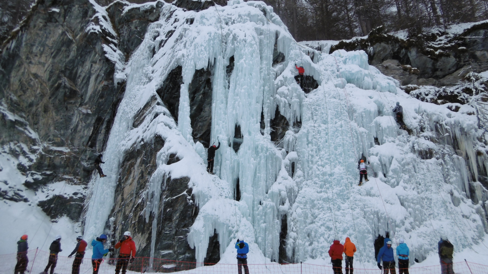 Ice climbing with Agence Montagne in Haute Maurienne Vanoise