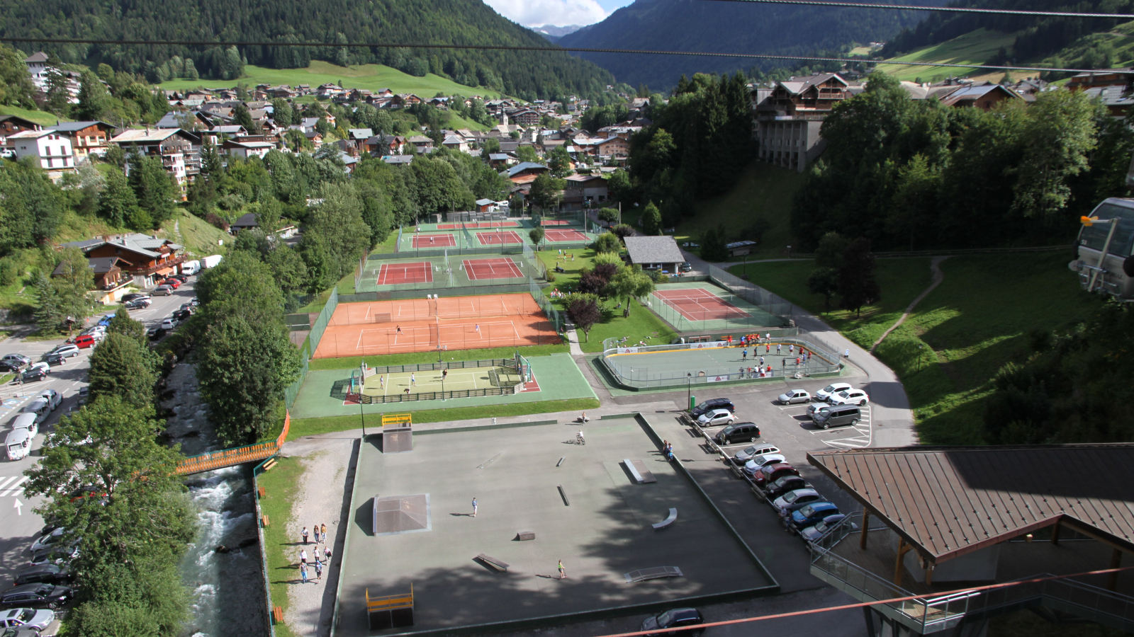Tennis et Skatepark Morzine